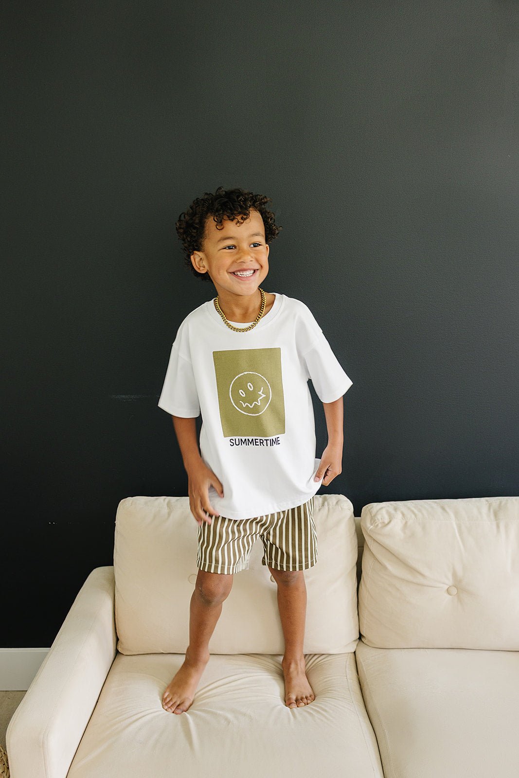 Summertime Graphic Tee - Olive + Scout