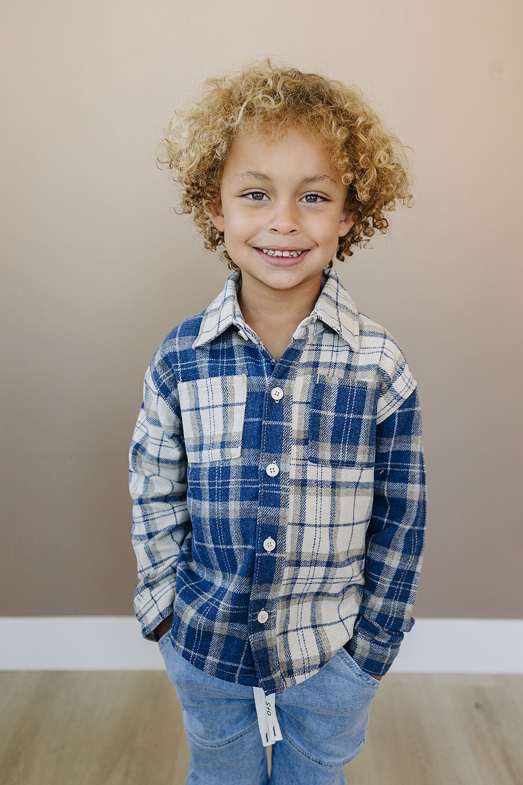 Tate Button Up Shirt - Olive + Scout