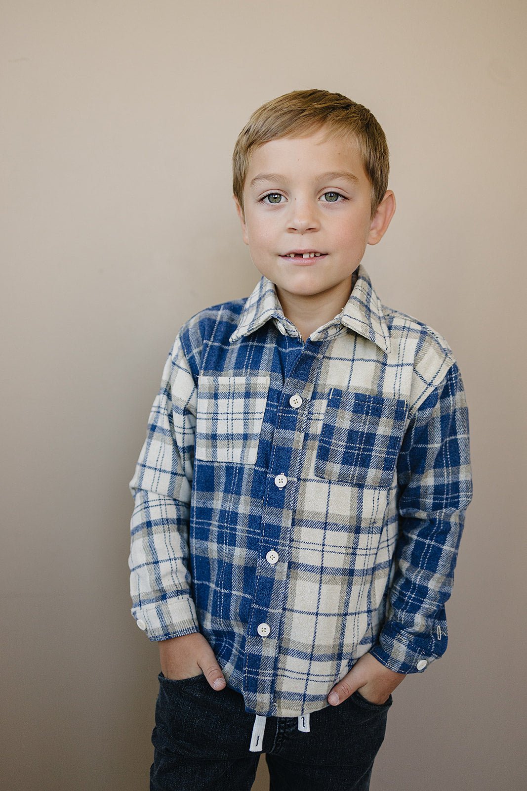 Tate Button Up Shirt - Olive + Scout