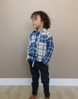 Tate Button Up Shirt - Olive + Scout