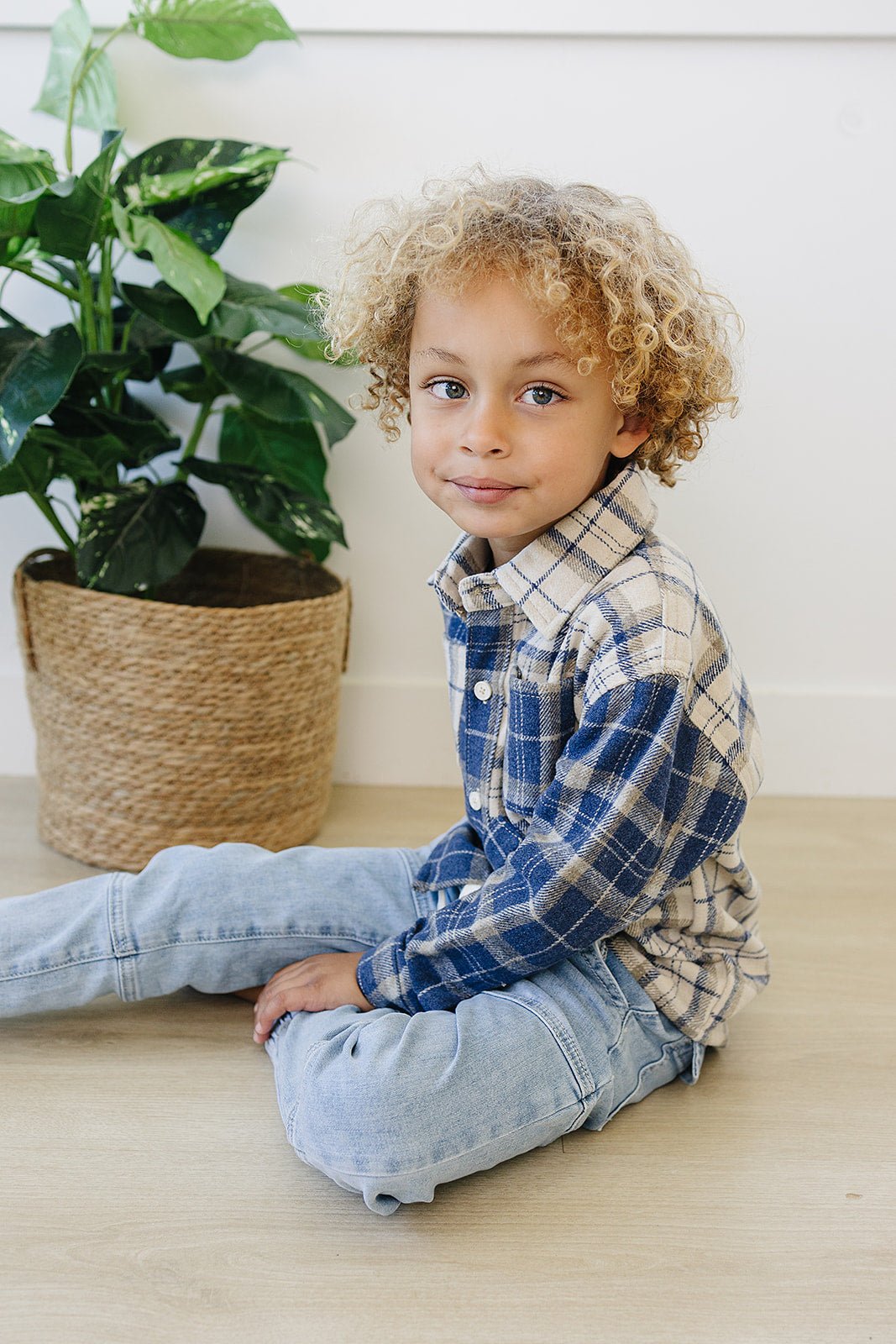 Tate Button Up Shirt - Olive + Scout