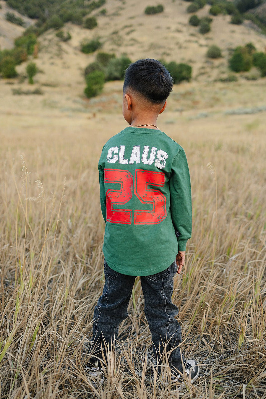 Team Santa Long Sleeve - Olive + Scout