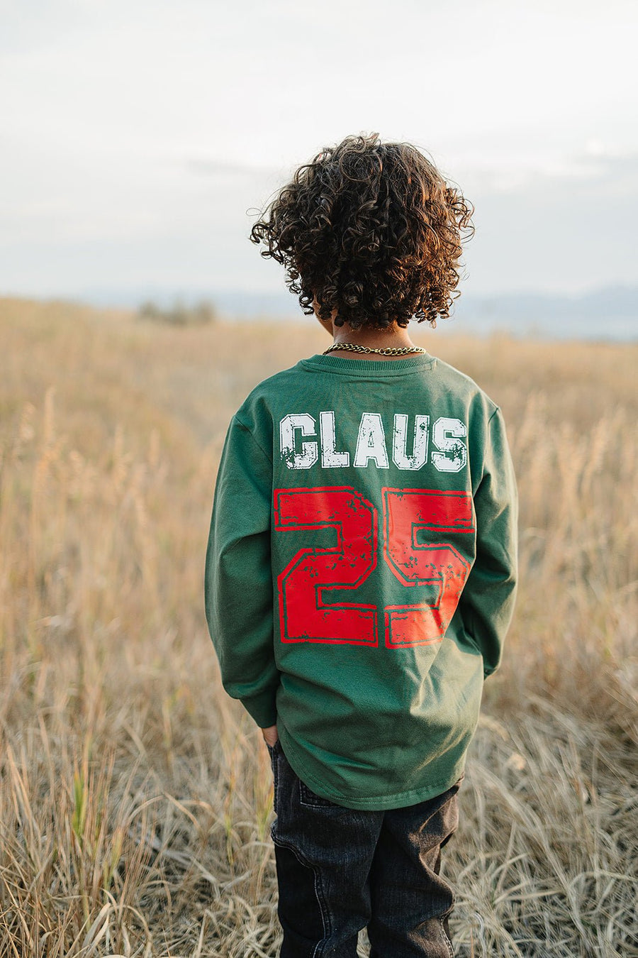 Team Santa Long Sleeve - Olive + Scout