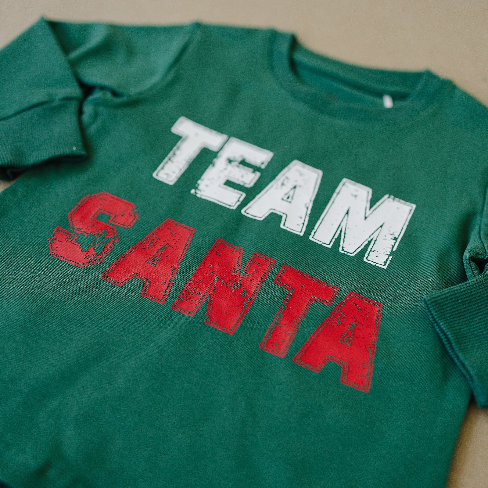 Team Santa Long Sleeve - Olive + Scout
