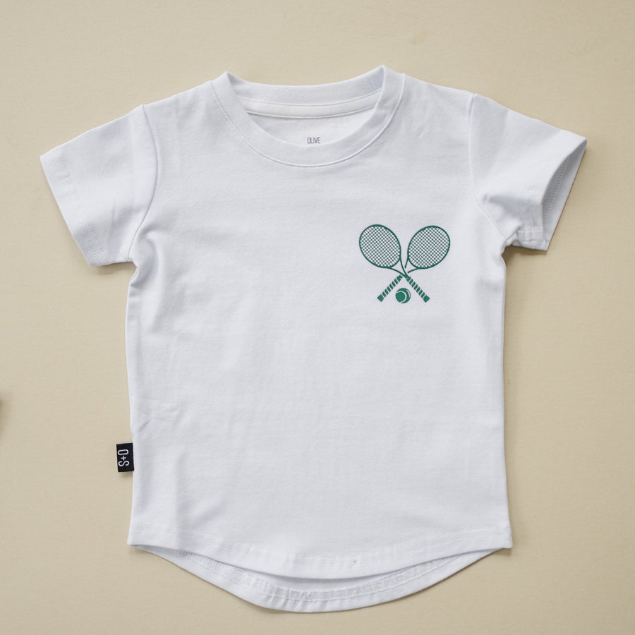 Tennis Club Tee - Olive + Scout
