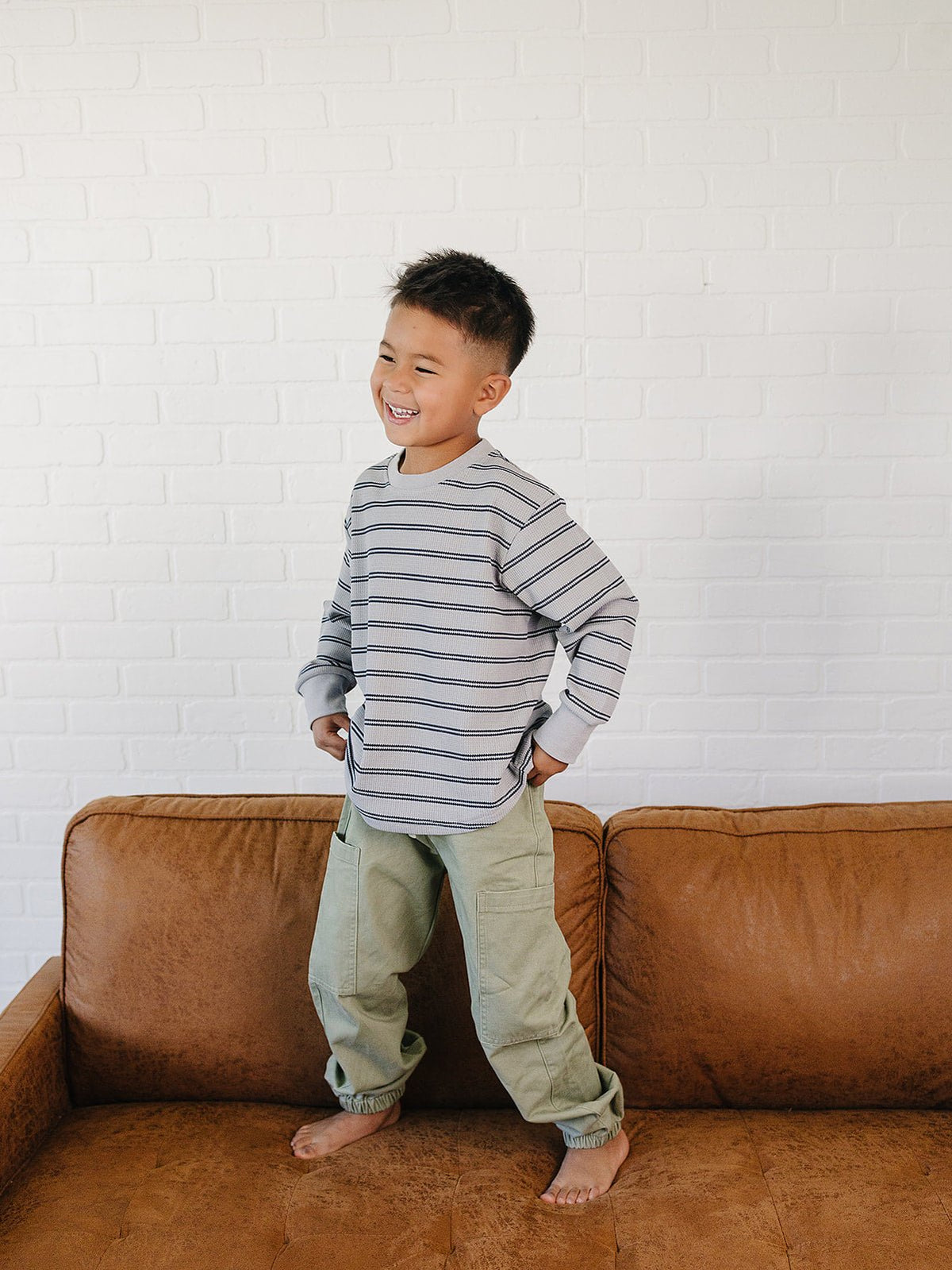 Titan Long Sleeve - Olive + Scout