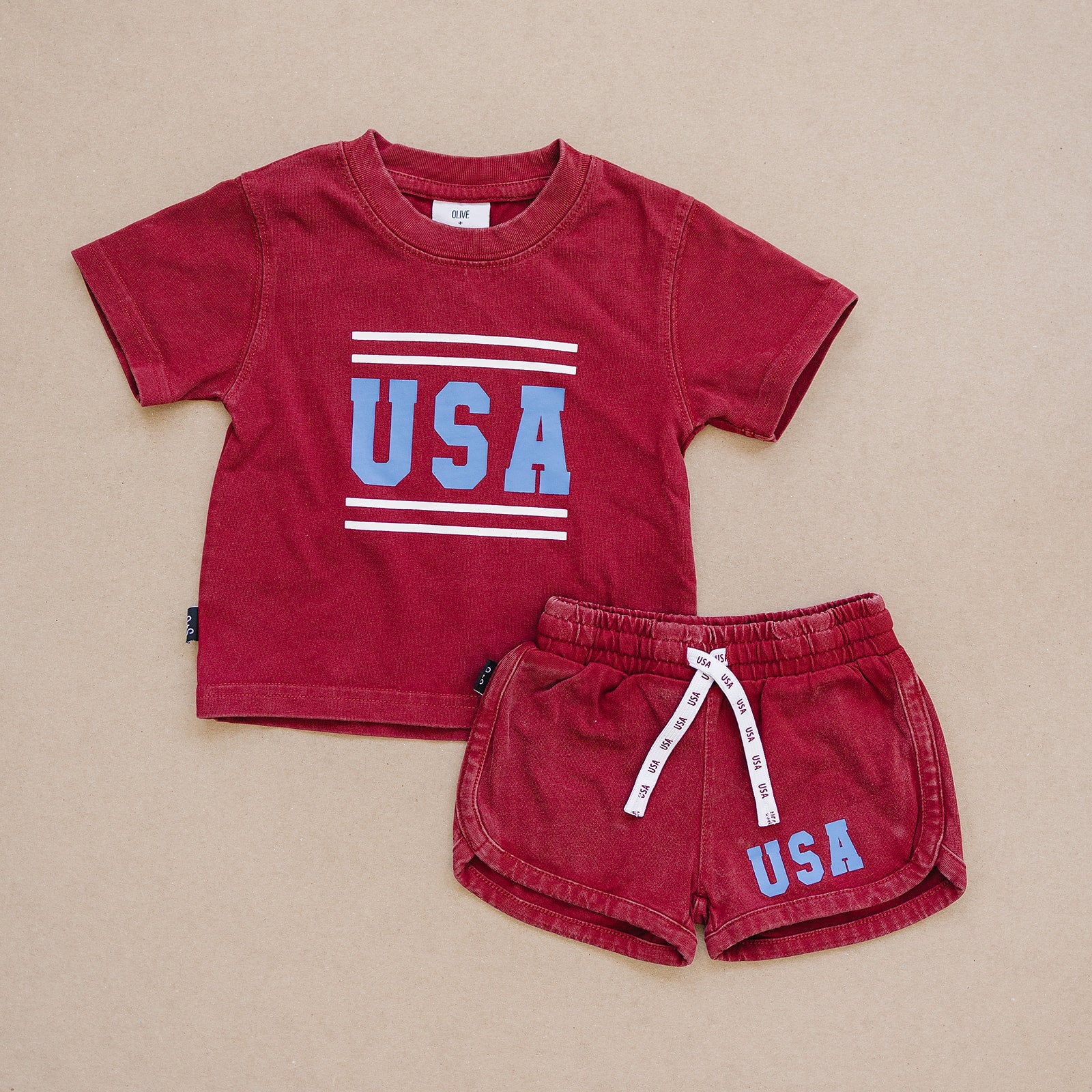 USA Set - Olive + Scout