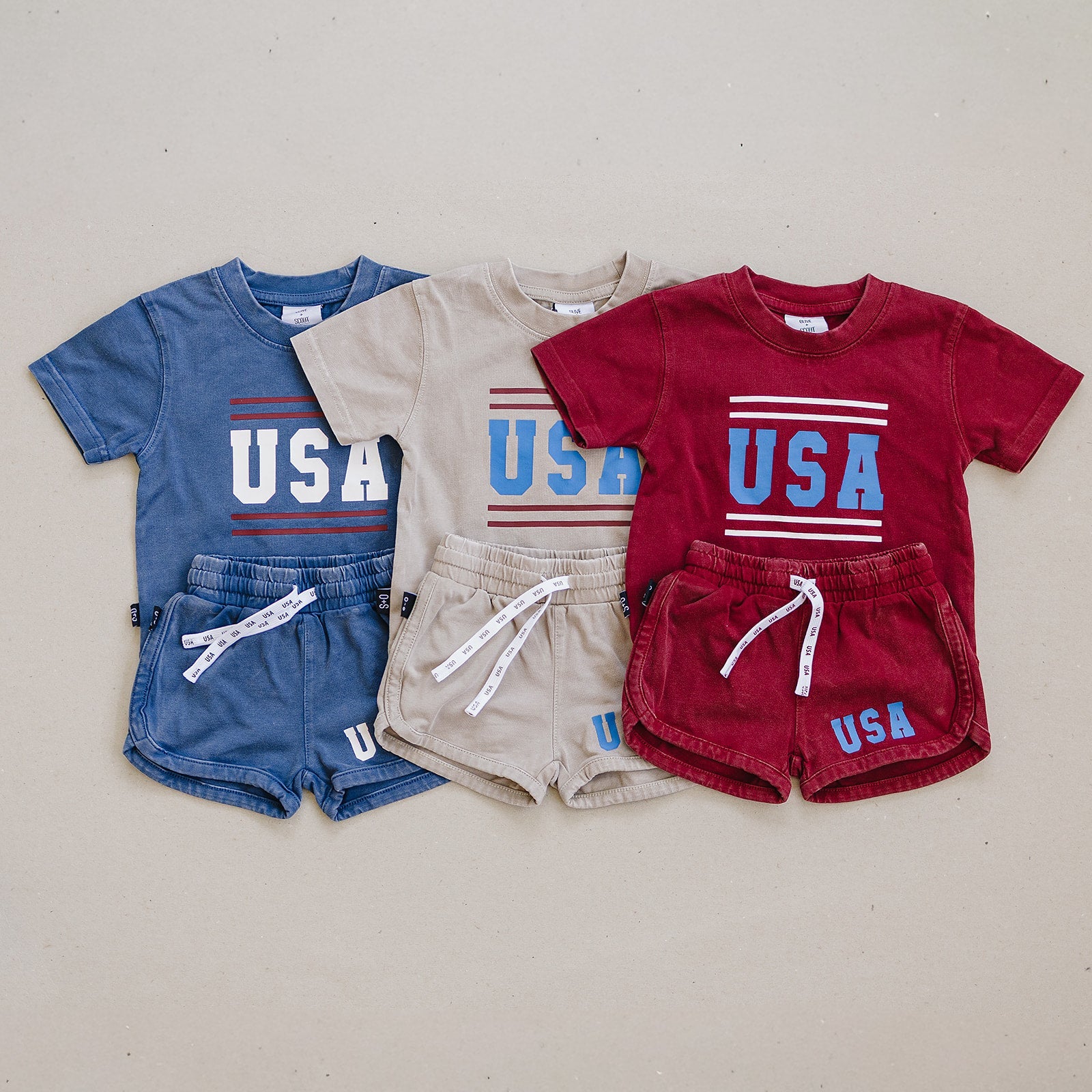 USA Set - Olive + Scout