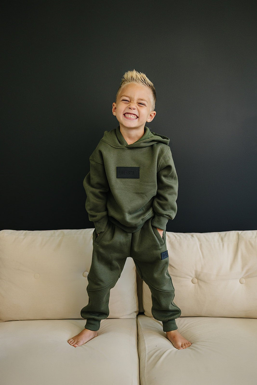 Walker Jogger Set - Olive + Scout