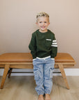 Wynn Sweater - Olive + Scout