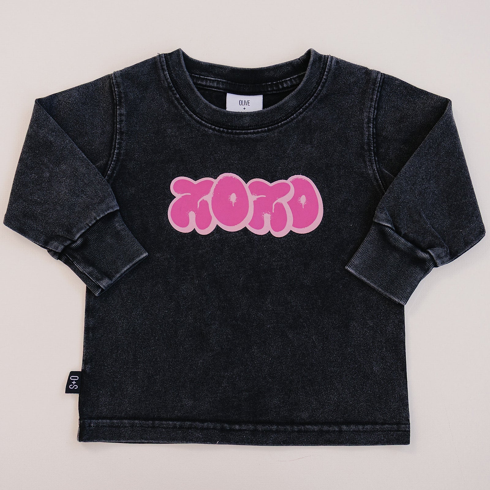 XOXO Long Sleeve - Olive + Scout