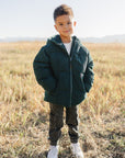Zander Coat - Olive + Scout