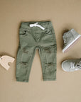 Ashton Jeans - Olive + Scout