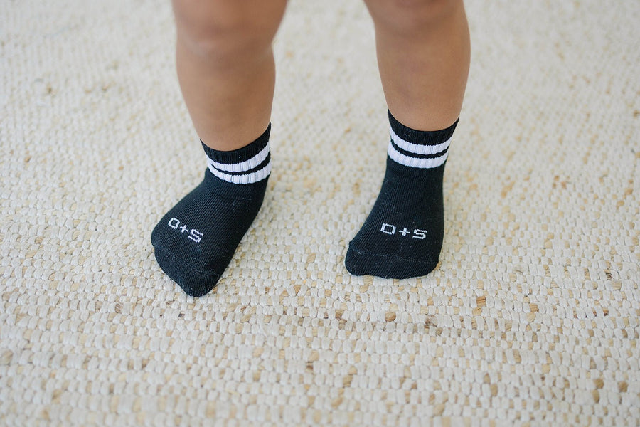 Crew Socks 3 Pack - Olive + Scout