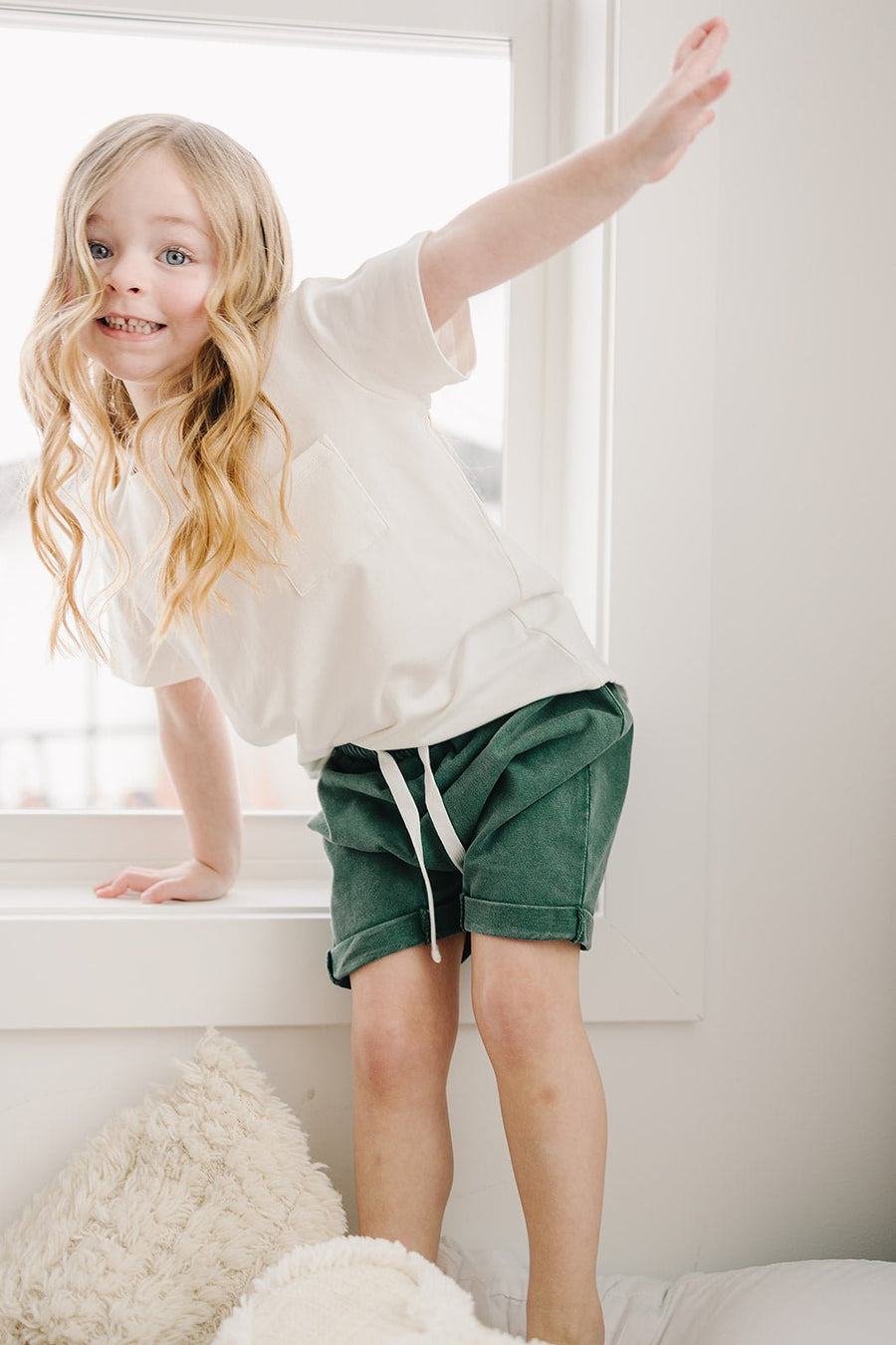 Ridley Shorts - Olive + Scout