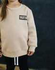 Skater Crewneck - Olive + Scout